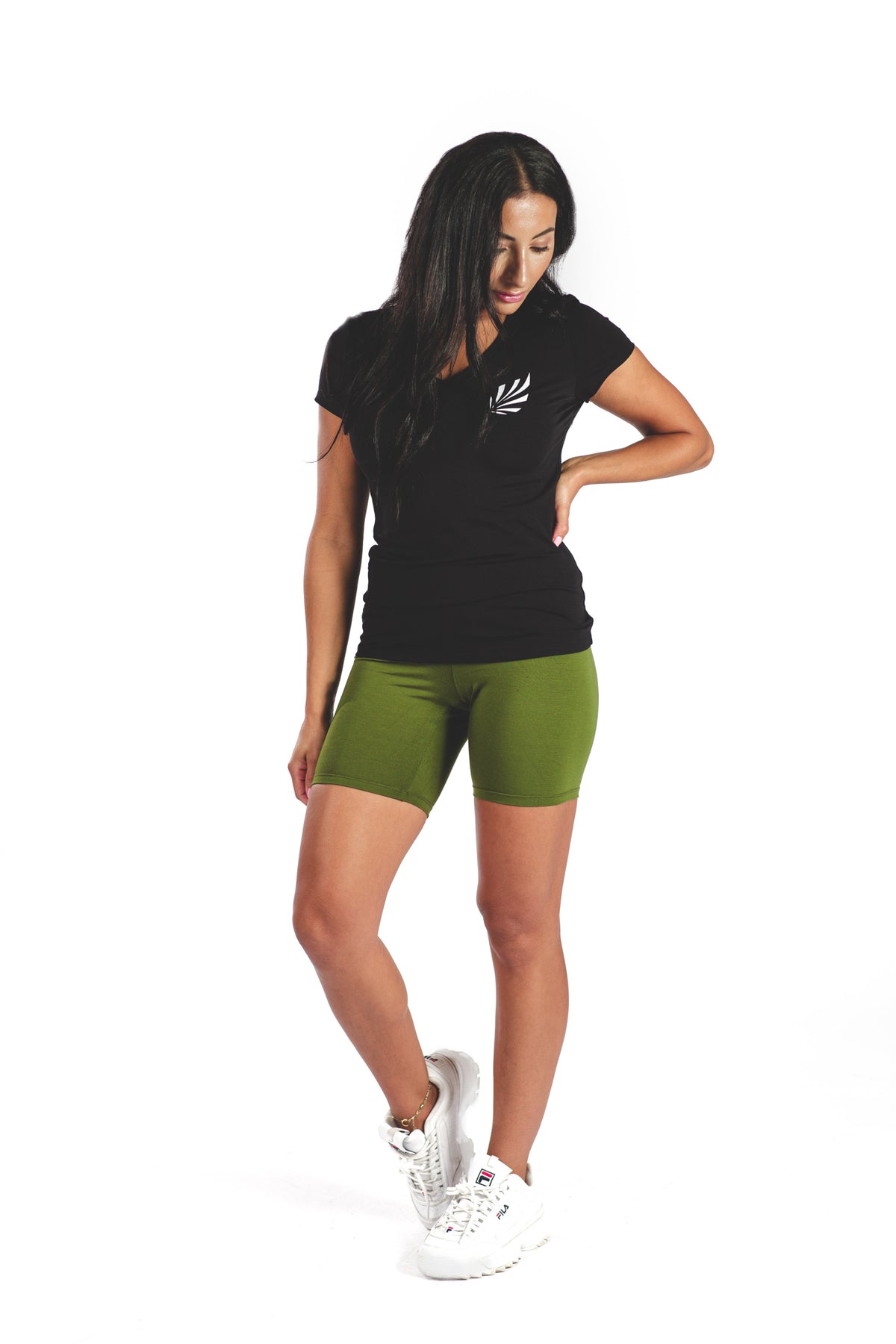 WOMENS ACTIVEWEAR V-NECK T-SHIRT